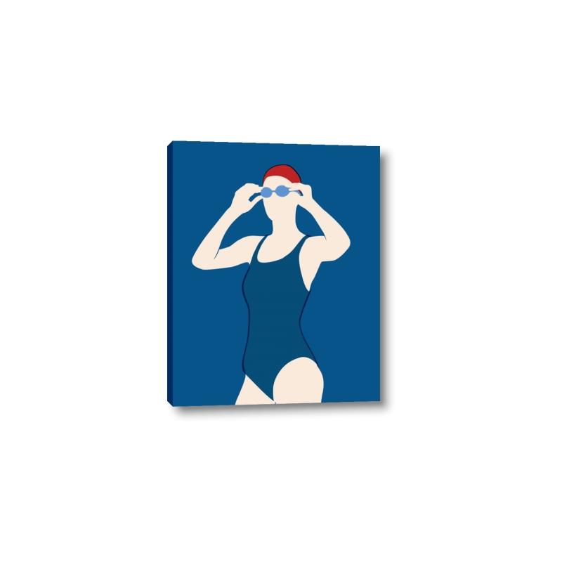Picture of Swim Competition IV  _GroupedProduct_Rectangle_Portrait_Canvas_