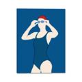 Picture of Swim Competition IV  _GroupedProduct_Rectangle_Portrait_Canvas_