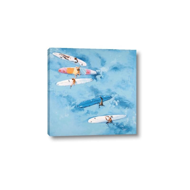 Picture of Surfboarders I  _GroupedProduct_Square_Canvas_