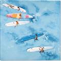 Picture of Surfboarders I  _GroupedProduct_Square_Canvas_