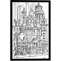 Picture of City Sketch I _GroupedProduct_Rectangle_Portrait_Canvas_