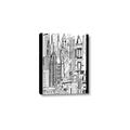 Picture of City Sketch II _GroupedProduct_Rectangle_Portrait_Canvas_
