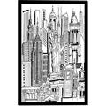 Picture of City Sketch II _GroupedProduct_Rectangle_Portrait_Canvas_