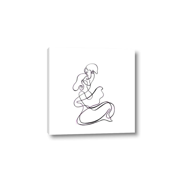 Picture of Intertwined I  _GroupedProduct_Square_Canvas_