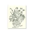 Picture of Drawn Florals I  _GroupedProduct_Rectangle_Portrait_Canvas_