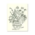 Picture of Drawn Florals I  _GroupedProduct_Rectangle_Portrait_Canvas_