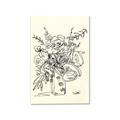 Picture of Drawn Florals III  _GroupedProduct_Rectangle_Portrait_Canvas_