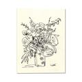 Picture of Drawn Florals III  _GroupedProduct_Rectangle_Portrait_Canvas_