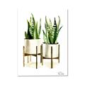 Picture of House Plants II  _GroupedProduct_Rectangle_Portrait_Canvas_