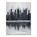 Picture of City from afar _GroupedProduct_Rectangle_Portrait_Canvas_