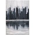 Picture of City from afar _GroupedProduct_Rectangle_Portrait_Canvas_