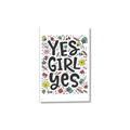 Picture of Yes Girl  _GroupedProduct_Rectangle_Portrait_Canvas_