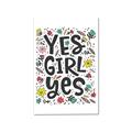 Picture of Yes Girl  _GroupedProduct_Rectangle_Portrait_Canvas_