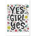 Picture of Yes Girl  _GroupedProduct_Rectangle_Portrait_Canvas_