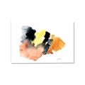 Picture of Watercolor with Orange _GroupedProduct_Rectangle_Landscape_Canvas_