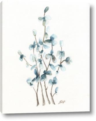 Picture of Blue Leaves I