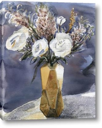 Picture of White Flower in Vase I