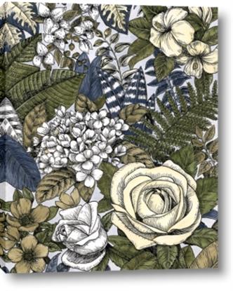 Picture of Detailed Floral in Color II