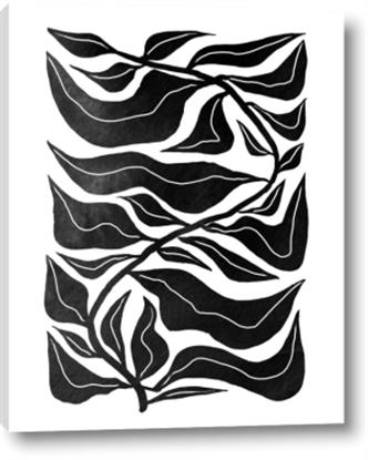 Picture of Noir Leaves II