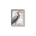 Picture of Blue Egret _GroupedProduct_Rectangle_Portrait_Canvas_Framed_