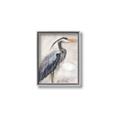 Picture of Blue Egret _GroupedProduct_Rectangle_Portrait_Canvas_Framed_