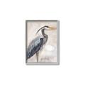 Picture of Blue Egret _GroupedProduct_Rectangle_Portrait_Canvas_Framed_