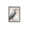 Picture of Blue Egret _GroupedProduct_Rectangle_Portrait_Canvas_Framed_