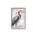 Picture of Blue Egret _GroupedProduct_Rectangle_Portrait_Canvas_Framed_