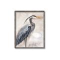 Picture of Blue Egret _GroupedProduct_Rectangle_Portrait_Canvas_Framed_