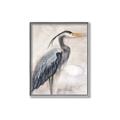 Picture of Blue Egret _GroupedProduct_Rectangle_Portrait_Canvas_Framed_