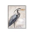 Picture of Blue Egret _GroupedProduct_Rectangle_Portrait_Canvas_Framed_