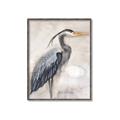 Picture of Blue Egret _GroupedProduct_Rectangle_Portrait_Canvas_Framed_