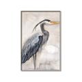 Picture of Blue Egret _GroupedProduct_Rectangle_Portrait_Canvas_Framed_