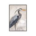 Picture of Blue Egret _GroupedProduct_Rectangle_Portrait_Canvas_Framed_