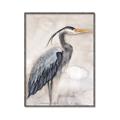 Picture of Blue Egret _GroupedProduct_Rectangle_Portrait_Canvas_Framed_