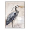 Picture of Blue Egret _GroupedProduct_Rectangle_Portrait_Canvas_Framed_