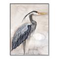Picture of Blue Egret _GroupedProduct_Rectangle_Portrait_Canvas_Framed_