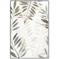 Picture of Layered Leaves I _GroupedProduct_Rectangle_Portrait_Canvas_Framed_