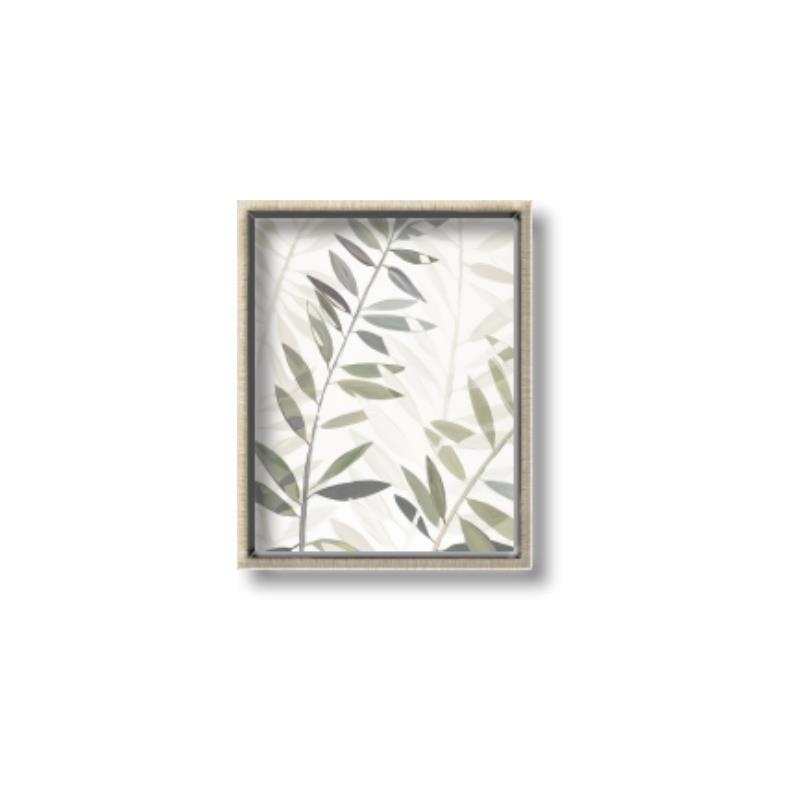 Picture of Layered Leaves II _GroupedProduct_Rectangle_Portrait_Canvas_Framed_