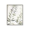 Picture of Layered Leaves II _GroupedProduct_Rectangle_Portrait_Canvas_Framed_