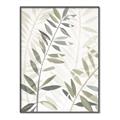 Picture of Layered Leaves II _GroupedProduct_Rectangle_Portrait_Canvas_Framed_