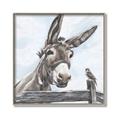 Picture of Donkey time _GroupedProduct_Square_Canvas_Framed_