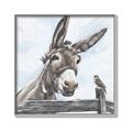 Picture of Donkey time _GroupedProduct_Square_Canvas_Framed_