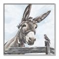 Picture of Donkey time _GroupedProduct_Square_Canvas_Framed_