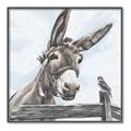 Picture of Donkey time _GroupedProduct_Square_Canvas_Framed_