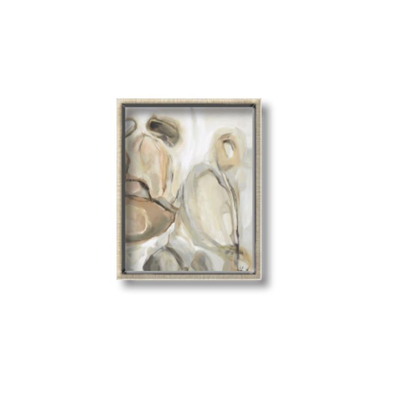 Picture of Netural bliss _GroupedProduct_Rectangle_Portrait_Canvas_Framed_