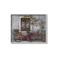 Picture of Red Bike _GroupedProduct_Rectangle_Landscape_Canvas_Framed_