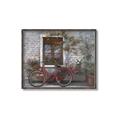 Picture of Red Bike _GroupedProduct_Rectangle_Landscape_Canvas_Framed_