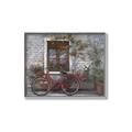 Picture of Red Bike _GroupedProduct_Rectangle_Landscape_Canvas_Framed_