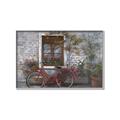 Picture of Red Bike _GroupedProduct_Rectangle_Landscape_Canvas_Framed_